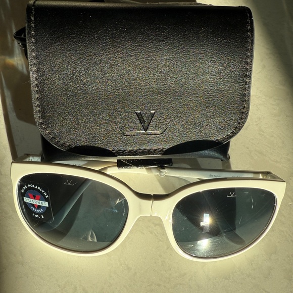 VUARNET SUNGLASSES VL002F Bio Nylon Blue Polarlynx Cat. 3RARE FOLDABLE EDITION